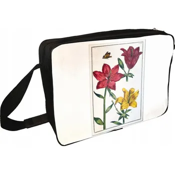 Taška přes rameno Lilia červená Maria Sibylla Merian