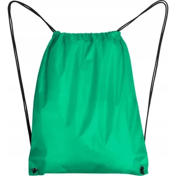 Sportovní taška Školní vak na boty se stahovací šňůrkou, pevná taška zelená