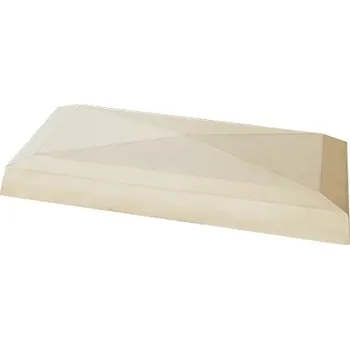 Krycí deska sloupku 500x250 - písková, hladký