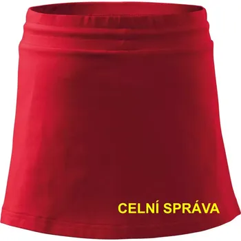 Dámská sukně Celní správa - Sportovní sukně - two in one - M ( Červená )