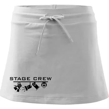 Dámská sukně Osvětlovač - stagecrew - Sportovní sukně - two in one - S ( Bílá )