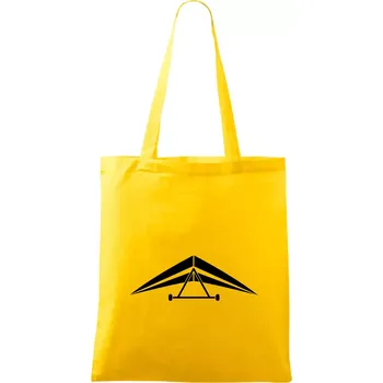 Rogalo jednoduché - Taška bavlněná - 42 x 38 cm ( Žlutá )