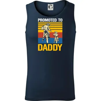 Promoted to daddy - Tílko pánské Core - XL ( Námořní modrá (velmi tmavá - téměř černá) )