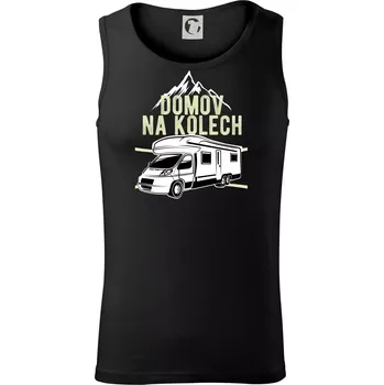 Pánské termoprádlo Domov na kolech - Tílko pánské Core - S ( Černá )