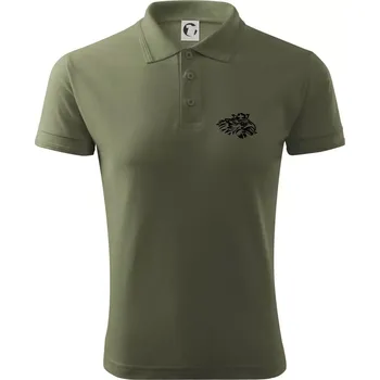 Pánská košile Rozezlený orel - Polokošile pánská Pique Polo 203 - L ( Khaki )