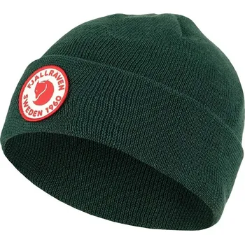 Čepice Dětska čepice Fjallraven Kids 1960 Logo Hat F78144.679 zelená 87X, vel. ONE SIZE