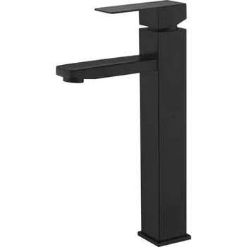 Vodovodní baterie Mixxus Umyvadlová baterie, KUB-001-HIGH BLACK, černá | KUB-001-HIGH BLACK