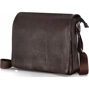 Solier taška na notebook eko kůže bez vzoru