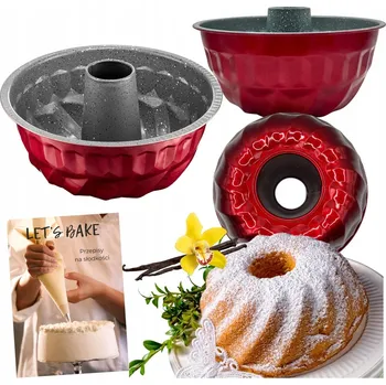 Nádoba na pečení FORMA NA BÁBOVKU PLECHOVÁ S KOMÍNEM VELKÁ FORMA NA PEČENÍ