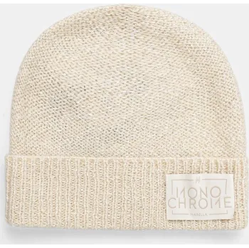 Čepice Čepice s vlnou Marella béžová barva, 2523576027200 01X, vel. ONE SIZE