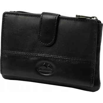 Peněženka Pánská Peněženka Pouzdro na Klíče Černá Pravá Kůže EL FORREST RFID