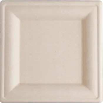 Talíř EkoParty talíře 15,5 x 15,5 cm hnědé 50 kusů