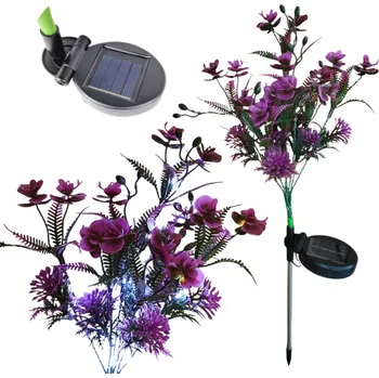 Stojací lampa Solární lampa zapichovací lampa Cortina bílá 60 cm 1 ks