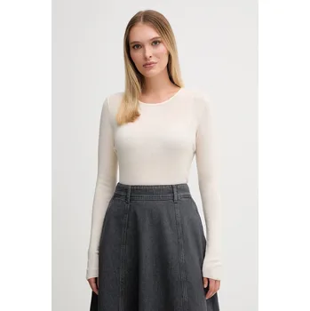 Dámský svetr Vlněný svetr Mos Mosh 168080 béžová 01X, vel. S