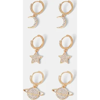 Náušnice Náušnice Aldo 3-pack WEALIGN.972 zlatá GLD, vel. ONE SIZE