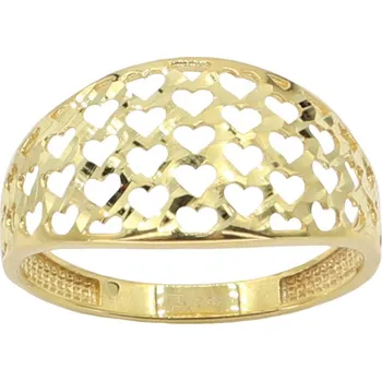 Prsten Zlatý prsten AZR2487, vel. 59, 1.55 g (585/1000)