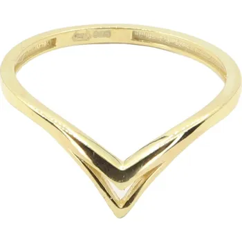 Prsten Zlatý prsten AZR2543, vel. 52, 1.15 g (585/1000)