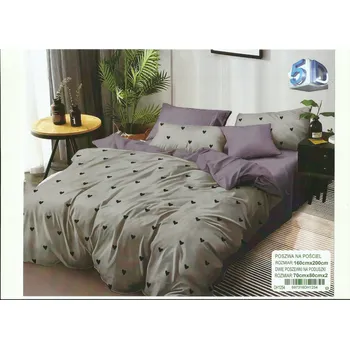 Povlečení Sada povlečení Rui Bang - přikrývka 220 cm x 200 cm, polštář 70x80 cm, 3 díly