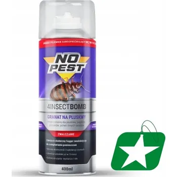 Přípravek proti hmyzu Dýmovnice proti pavoukům, štěnicím No-Pest 0,4 kg 400 ml