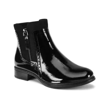 Dámské kozačky Polokozačky Clara Barson WS6380-02 Černá 39