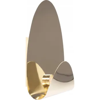 Nástěnné svítidlo NÁSTĚNNÁ LAMPA MODERNÍ SVÍTIDLO KOVOVÉ ZLATÉ GOLD LED