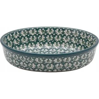 Žáruvzdorná oválná mísa Bolesławiec 0,8 l