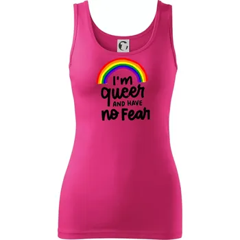 Im queer and have no fear - Dámské tílko - XS ( Purpurová )
