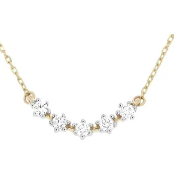 Náhrdelník Zlatnictví U Kostela Náhrdelník s diamanty 5757ž 1193027769