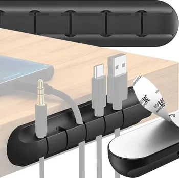 Držák, organizér kabelů a vodičů k psacímu stolu HA013