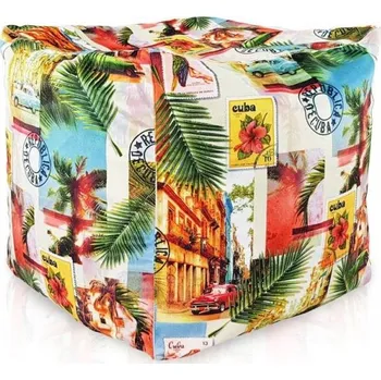 Taburet Taburet Italpouf vícebarevný