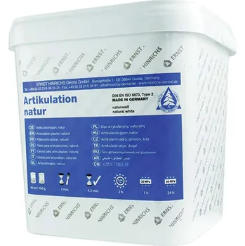 Sádra M+W artikulační sádra bílá 10 kg