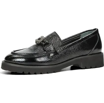 Dámské mokasíny ETIMEĒ dámské stylové polobotky - černé