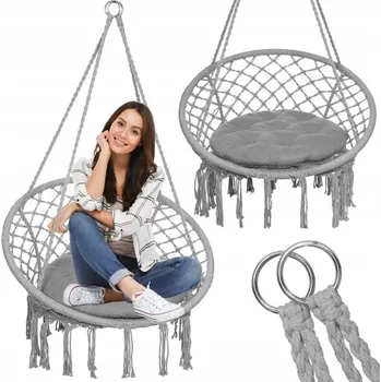 Zahradní houpačka Závěsná zahradní houpačka Trees 60 x 60 cm