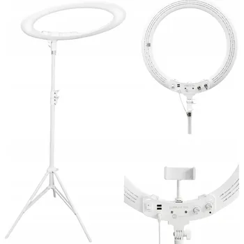 Stojací lampa Kosmetická podlahová lampa i-coucou Ring 70 W bílá