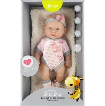 Panenka ND39_498785 PANENKA MIMINKO 25CM PŘÍSLUŠENSTVÍ 20X32X10 MC WB 16