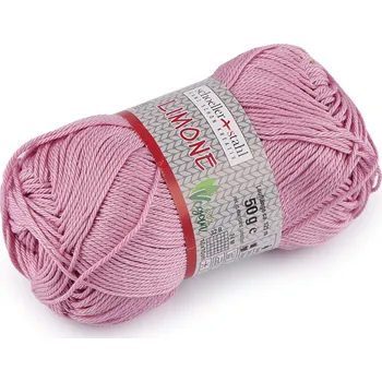 Příze Bavlněná pletací příze Limone 50 g