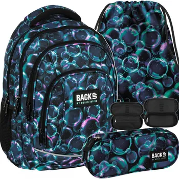 Městský batoh Školní batoh Back Up vícekomorový 26 l vícebarevný