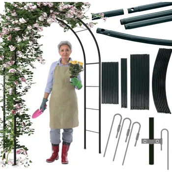 Pergola ZAHRADNÍ TREJÁŽ ALTÁN PRO KVĚTINY A ROSTLINY PERGOLA 240 cm