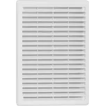 HACO Mřížka větrací bílá se síťovinou - krytka | 300x300 mm
