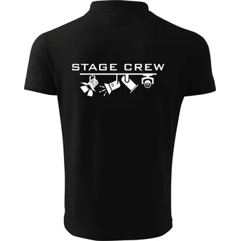 Pánská košile Osvětlovač - stagecrew - Polokošile pánská Pique Polo 203 - 2XL ( Černá )