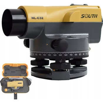 Nivelační přístroj Optický nivelační přístroj South C32 s dosahem 120 m a krytím IP54