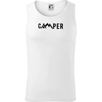 Camper nápis - Tílko pánské Core - S ( Bílá )