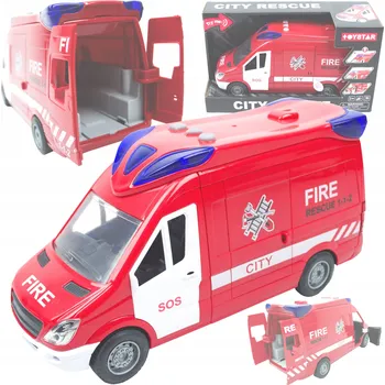 autíčko LT514 HASIČI HASIČSKÉ AUTO POŽÁRNÍ VŮZ AUTO VOZIDLO NA POHON