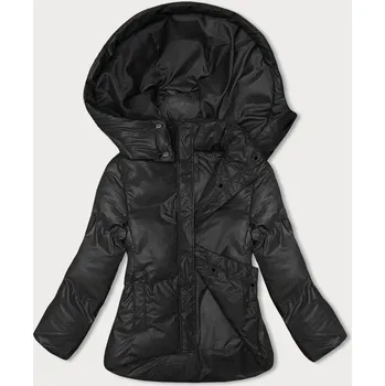 Černá volná dámská zimní bunda (5M3185-392) odstíny černé L (40)