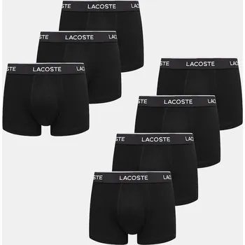 Pánské spodní prádlo Boxerky Lacoste 7-pack 5H2385 černá 99X, vel. M