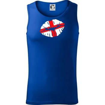 England kiss - Tílko pánské Core - XL ( Královská modrá )