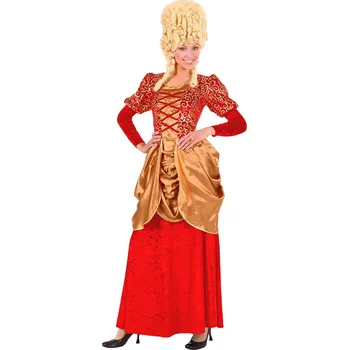 Karnevalový kostým Dámský kostým markýza, červený - XL