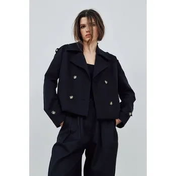 Pánská softshellová bunda Bunda MUUV. THEA kr.baw.trench.THEA černá 99X, vel. S