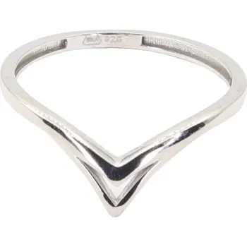 Prsten Zlatý prsten z bílého zlata AZR2543W, vel. 57, 1.2 g (585/1000)