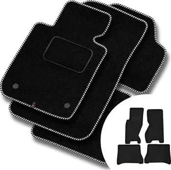 autokoberec Velurové autokoberce Motos 4 ks